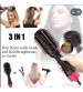 Professional Hair Dryer Brush 3in1 Hair Straightener Curler Comb Electric Blow Dryer With Comb Hair Brush Roller Styler